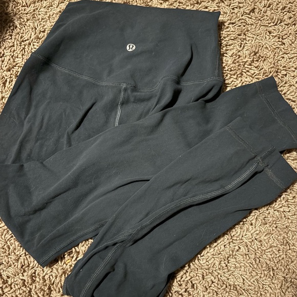 Lemon gray align leggings - Picture 1 of 2